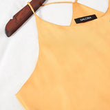 Racerback Satin Cami Top